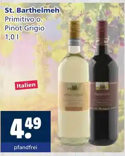 Getränkewelt St. barthelmeh primitivo Angebot
