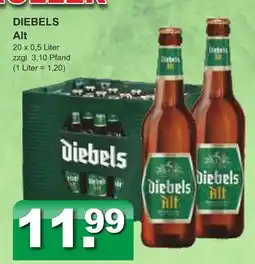 Getränkeparadies Gefromm Diebels alt Angebot