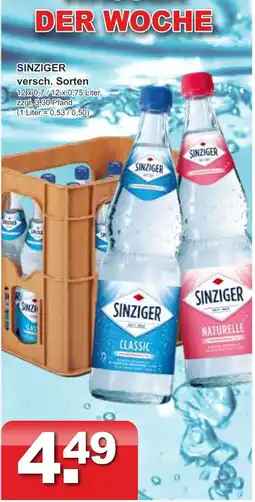 Getränkeparadies Gefromm Sinziger classic Angebot