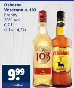 Getränkewelt Osborne veterano o. 103 Angebot