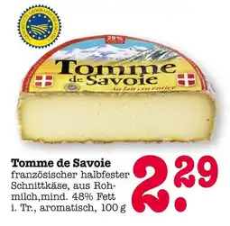 E-Center Tomme de savoie Angebot