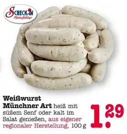 E-Center Scheck-in manufaktur weißwurst münchner art Angebot