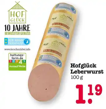 E-Center Hofglück leberwurst Angebot