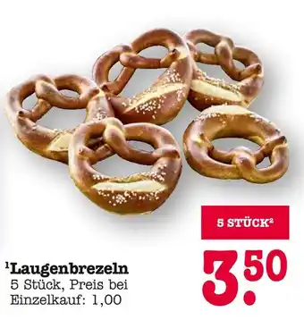 E-Center Laugenbrezeln Angebot