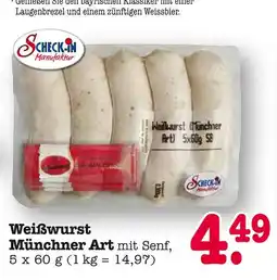 E-Center Check-in manufaktur weißwurst münchner art Angebot