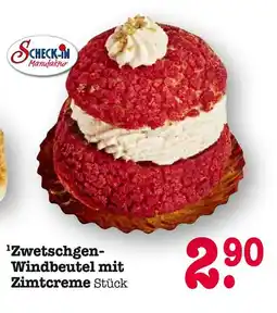 E-Center Scheck-in manufaktur zwetschgen-windbeutel mit zimtcreme Angebot
