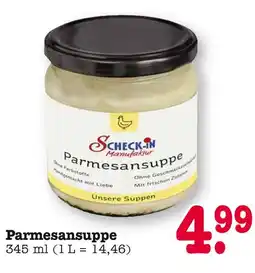 E-Center Scheck-in manufaktur parmesansuppe Angebot