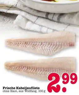 E-Center Frische kabeljaufilets Angebot