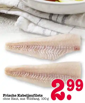 E-Center Frische kabeljaufilets Angebot