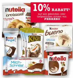 E-Center Ferrero 10% rabatt Angebot