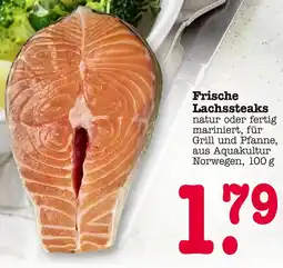E-Center Frische lachssteaks Angebot
