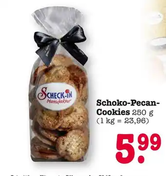E-Center Scheck-in manufaktur schoko-pecan-cookies Angebot