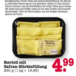 E-Center Ravioli mit safran-kürbisfüllung Angebot