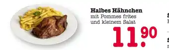 E-Center Halbes hähnchen Angebot