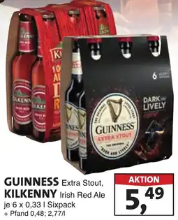 Lösch Depot GUINNESS Extra Stout oder KILKENNY Irish Red Ale Angebot