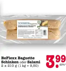 E-Center Beflexx baguette schinken Angebot