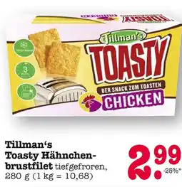 E-Center Tillman‘s toasty hähnchenbrustfilet Angebot