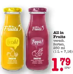 E-Center All in fruits all in fruits Angebot