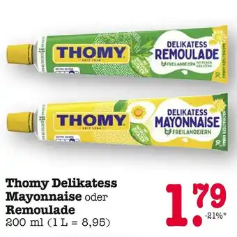 E-Center Thomy delikatess mayonnaise Angebot