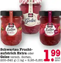 E-Center Schwartau fruchtaufstrich extra erdbeere Angebot