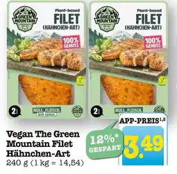 E-Center The green mountain plant-based filet (hähnchen-art) Angebot