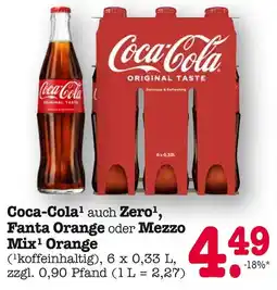 E-Center Coca-cola coca-cola original taste Angebot