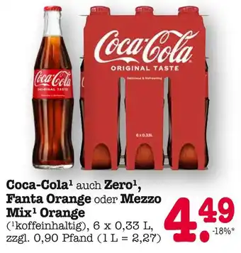 E-Center Coca-cola coca-cola original taste Angebot