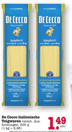 E-Center De cecco italienische teigwaren Angebot