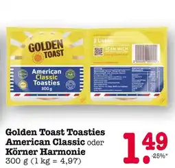 E-Center Golden toast american classic toasties Angebot