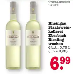 E-Center Rheingau staatsweinkellerei eberbach riesling trocken Angebot