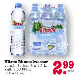 E-Center Vitrex mineralwasser Angebot