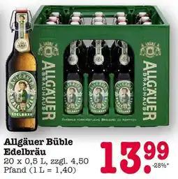 E-Center Allgäuer büble edelbräu Angebot