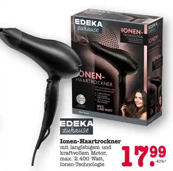 E-Center Edeka zuhause ionen-haartrockner Angebot