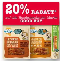 E-Center Good boy leckere hähnchen sticks mit reis Angebot