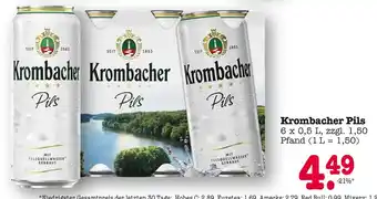 E-Center Krombacher pils Angebot