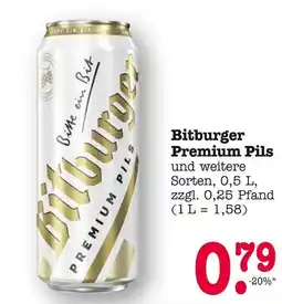 E-Center Bitburger premium pils Angebot