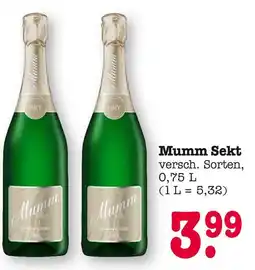 E-Center Mumm mumm sekt Angebot