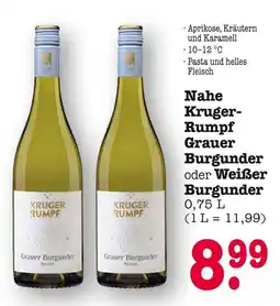 E-Center Kruger-rumpf grauer burgunder Angebot