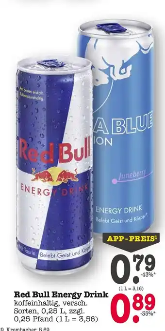 E-Center Red bull energy drink Angebot