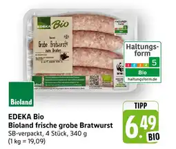 E-Center Bioland edeka bio bioland frische grobe bratwurst Angebot