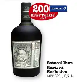 E-Center Botucal rum reserva exclusiva Angebot