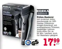 E-Center Edeka zuhause folien-rasierer Angebot