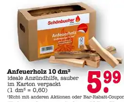 E-Center Schönbucher anfeuerholz Angebot