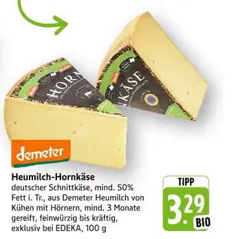 E-Center Demeter heumilch-hornkäse Angebot