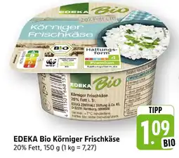 E-Center Edeka bio körniger frischkäse Angebot