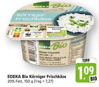 E-Center Edeka bio körniger frischkäse Angebot
