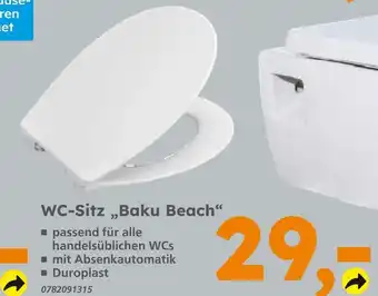 Globus Baumarkt Wc-sitz „baku beach“ Angebot