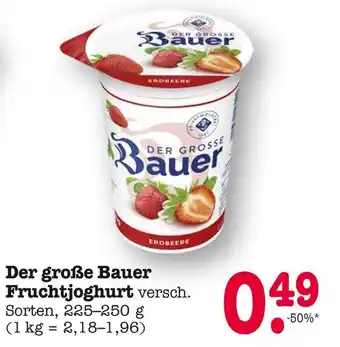 E-Center Der große bauer fruchtjoghurt Angebot
