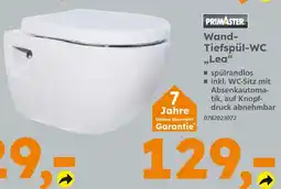 Globus Baumarkt Primaster wand-tiefspül-wc „lea“ Angebot