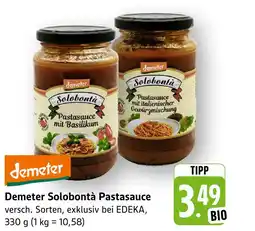 E-Center Demeter solobontà pastasauce Angebot
